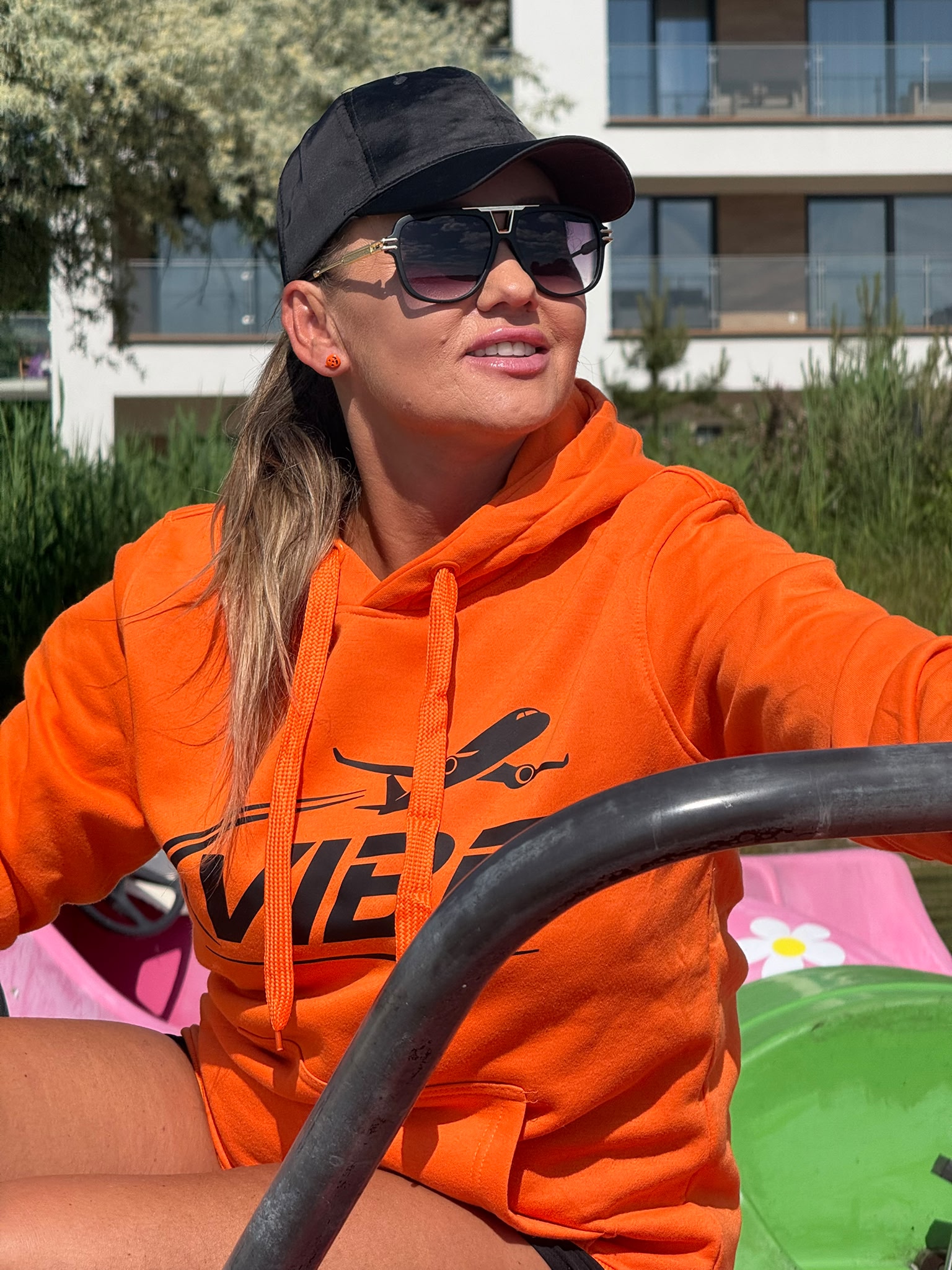 Bluza Vibe neonowy pomarańcz