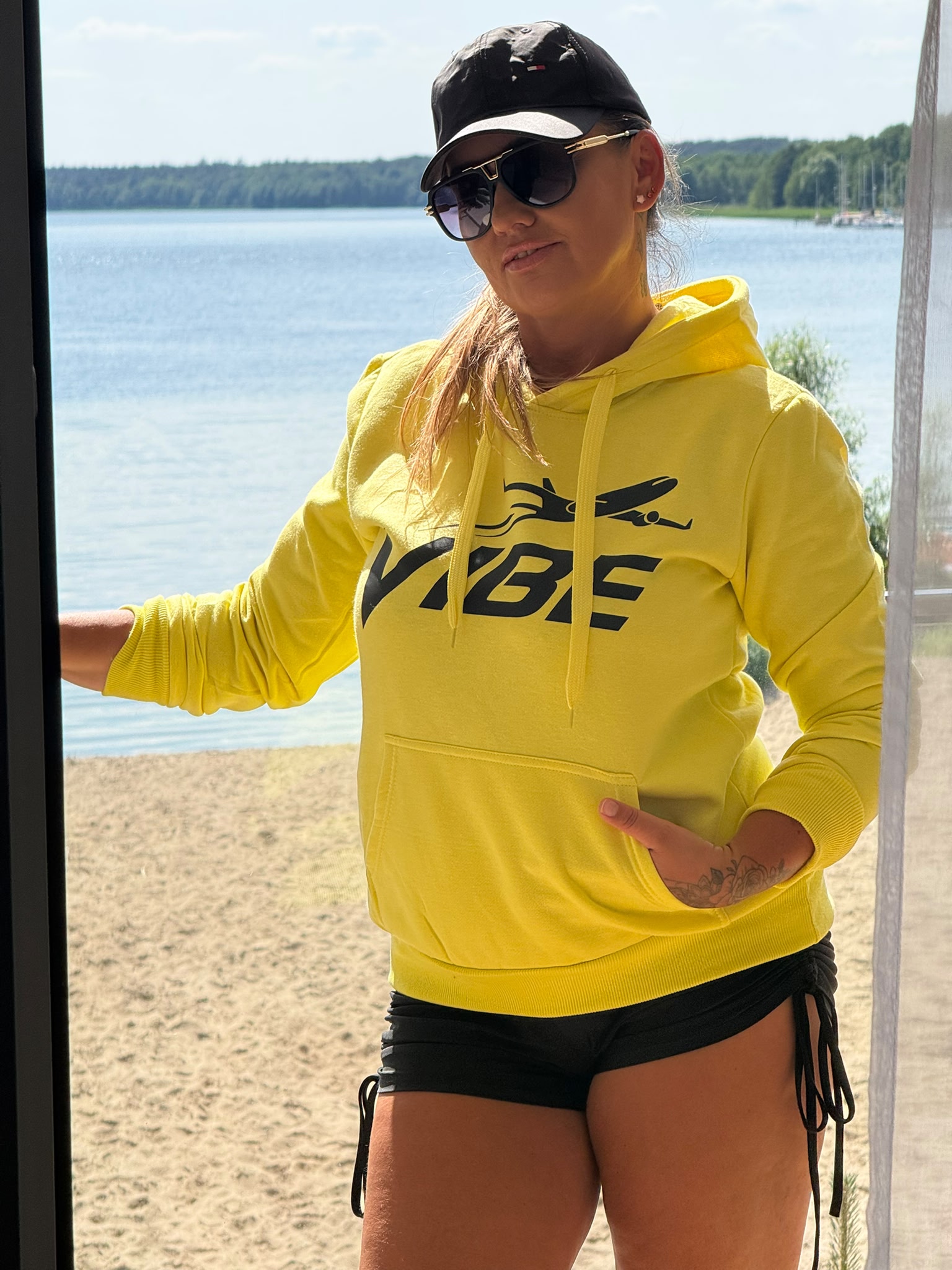 Bluza Vibe słoneczny żółty